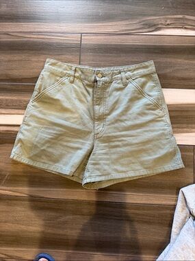Polo by Ralph Lauren Olive Green Women's High-Rise Shorts